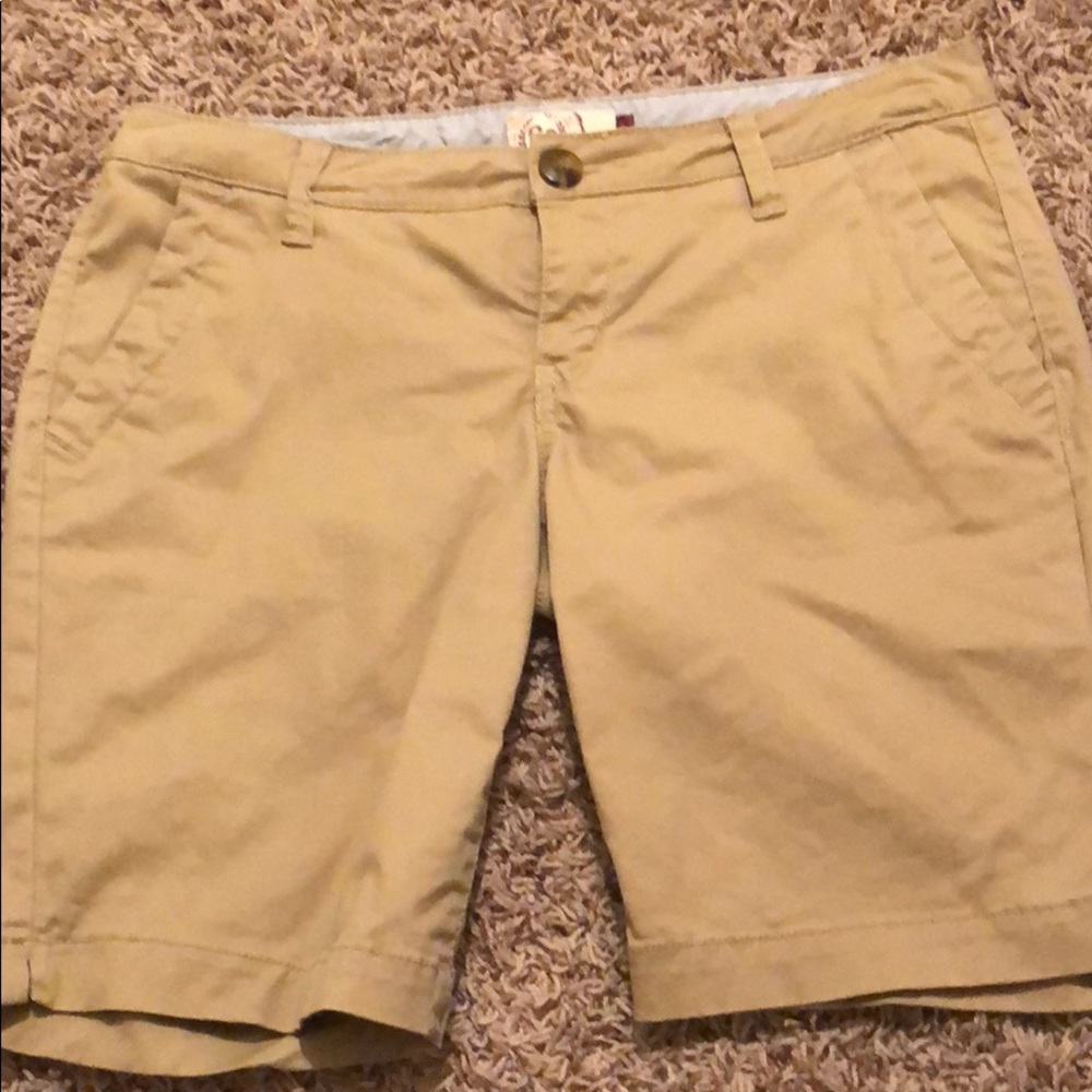 Khaki shorts